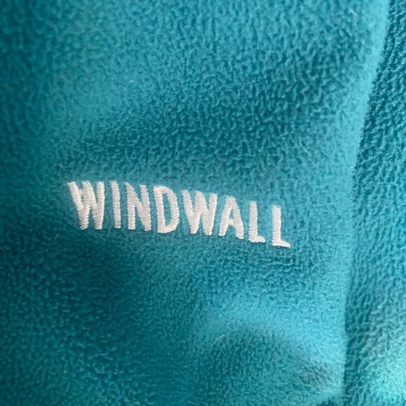 The North Face Windwall Fleece Jacket Turquoise Size Small - Picture 6 of 12